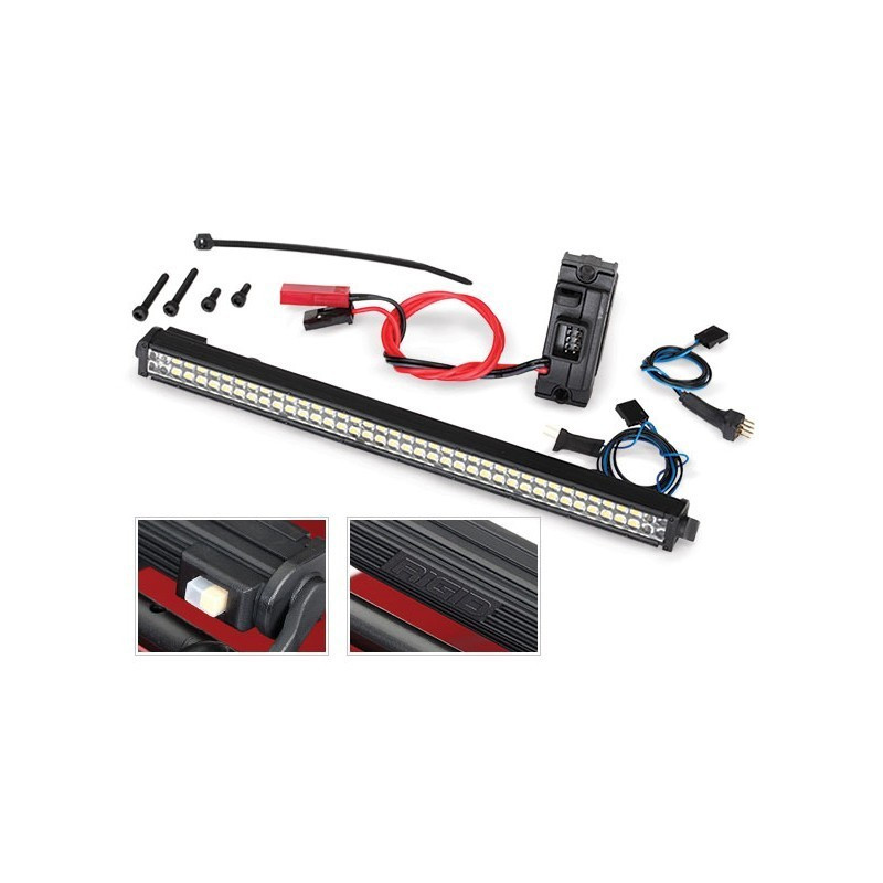LED lightbar kit (Rigid®)/power supply, TRX4