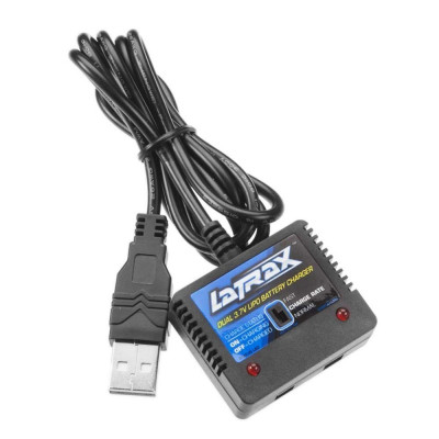 Charger, USB, dual-port (high output)-TRX-6638