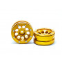 Beadlock Wheels PT- Ecohole Gold/Gold 1.9