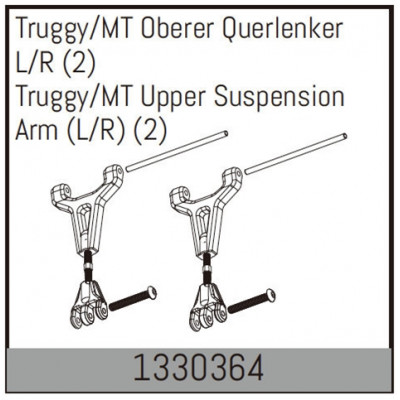 Truggy/MT Upper Suspension Arm - 1330364