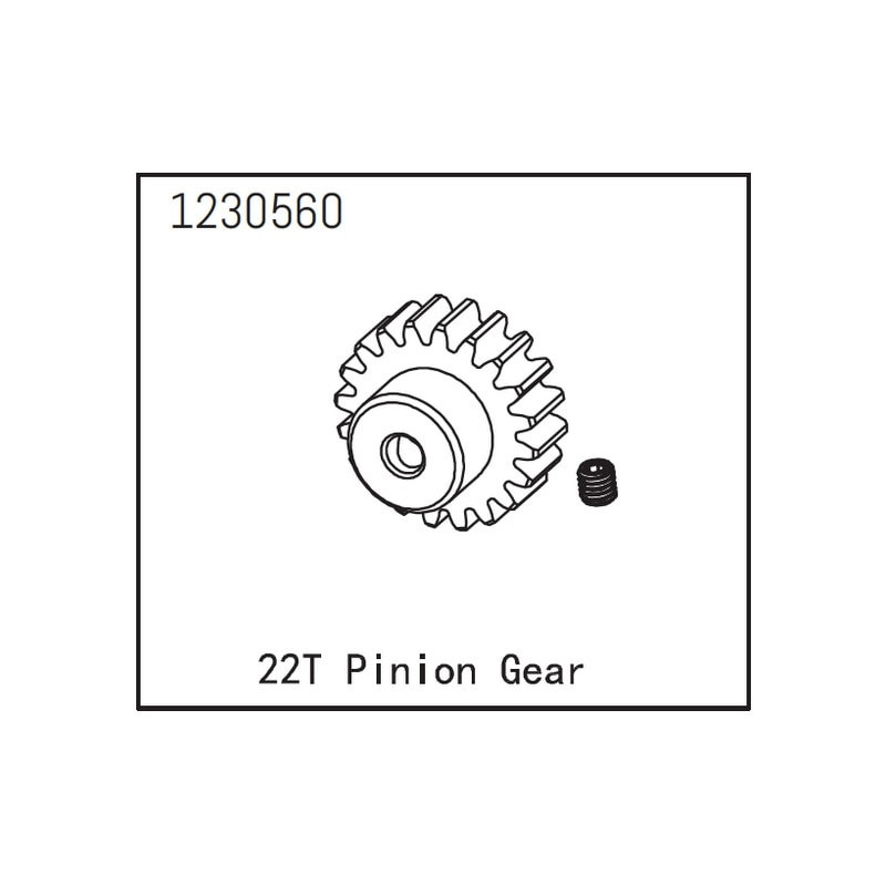 Pinion Gear 22T