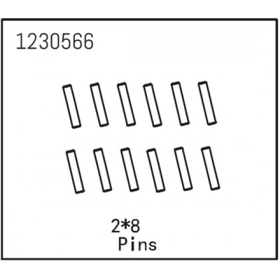 Pins 2x8 - 1230566