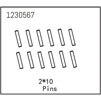 Pins 2x10 - 1230567