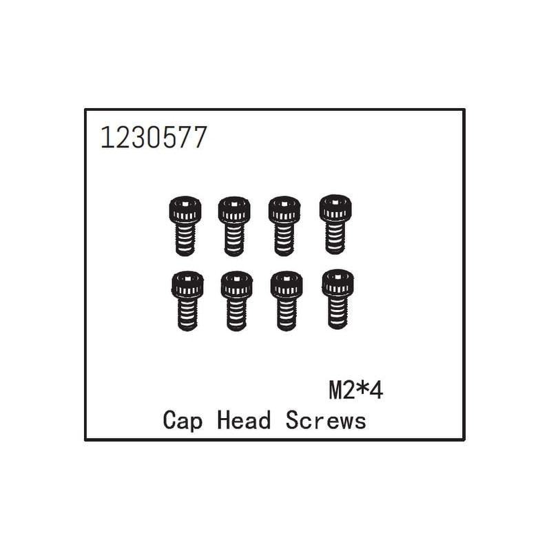 Cap Head Screw M2x4