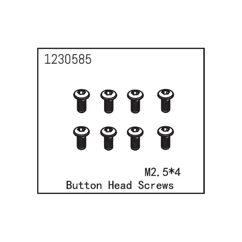 Button Head Screw M2.5x6