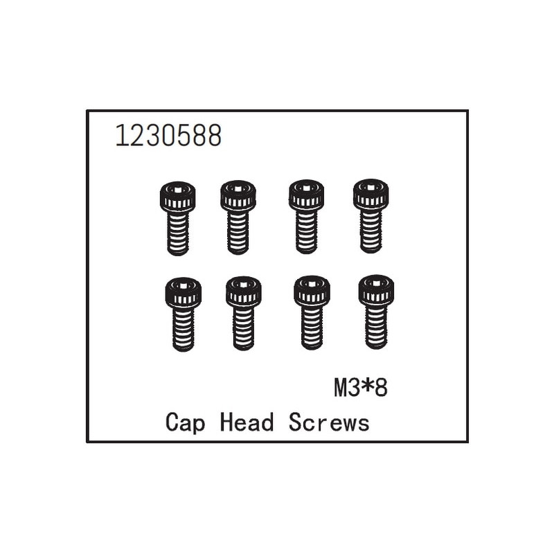 Cap Head Screw M3x8