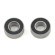 Ball bearings, black rubber sealed