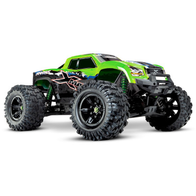 X-Maxx Brushless Electric Monster Truck with TQi 2.4GHz Radio, Velineon VXL-8s brushless - Green