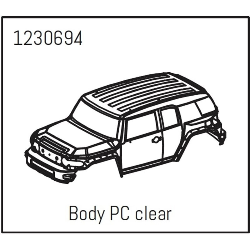 Body PC clear - Khamba