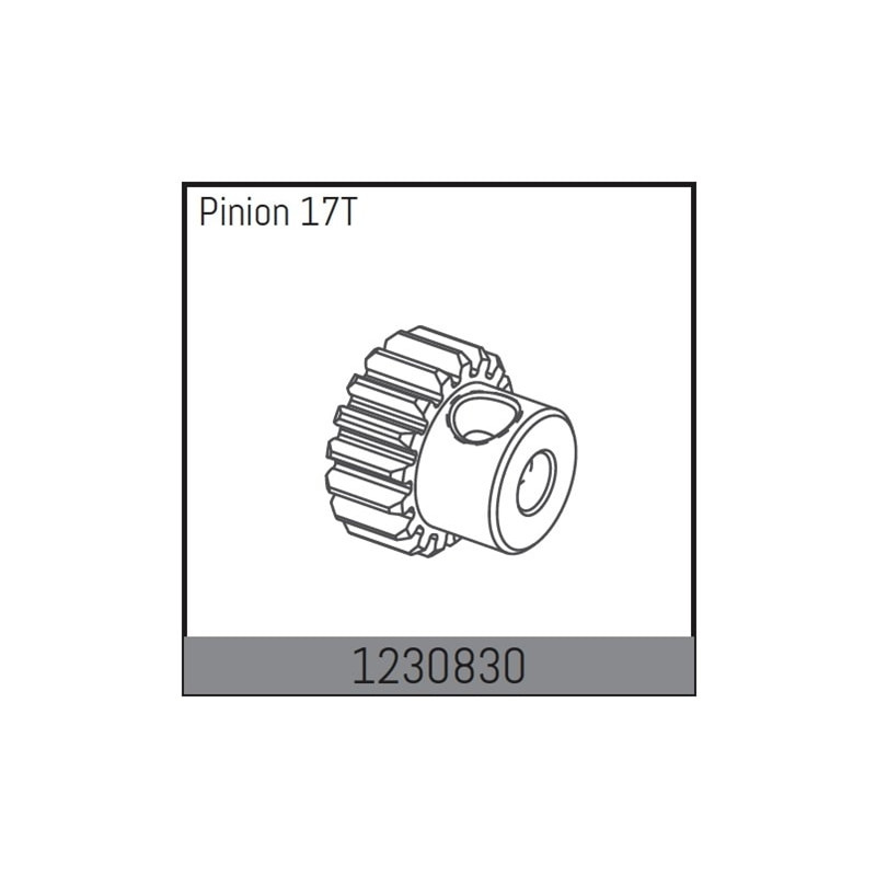 Motor Pinion 17T
