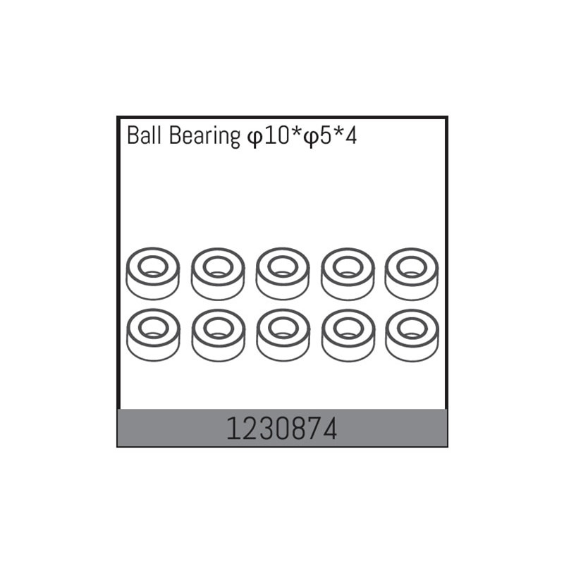 Ball Bearing 10x5x4