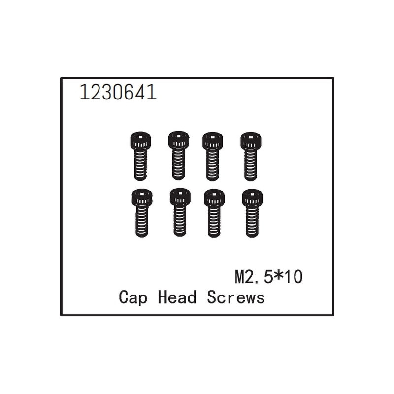 Cap Head Screws M2.5x10