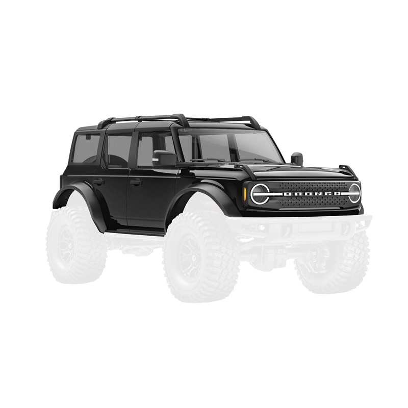 Body, Ford Bronco 2021, complete, black includes grille, sid