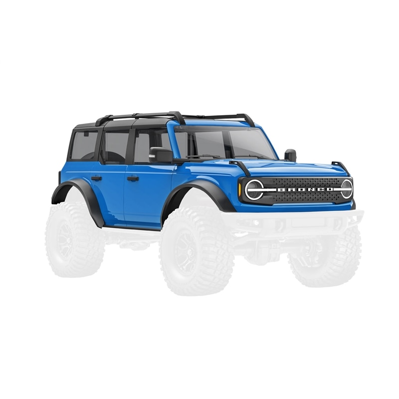 Body, Ford Bronco 2021, complete, blue includes grille, side
