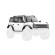 Body, Ford Bronco 2021, complete, white includes grille, sid
