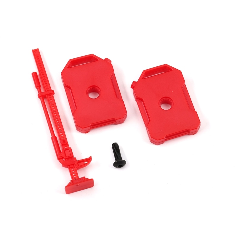 Fuel canisters left & right/ jack red fits 9712 body
