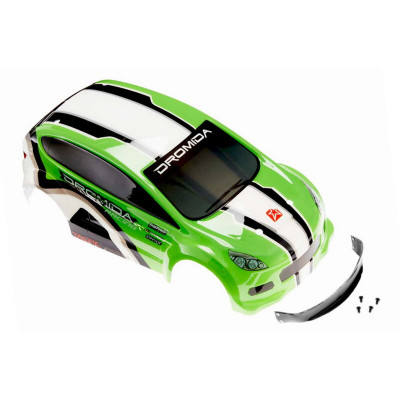 Dromida Bodywork Rally Car, Green 1/18