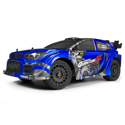 QuantumRX Rally Car Body Blue - MV150363